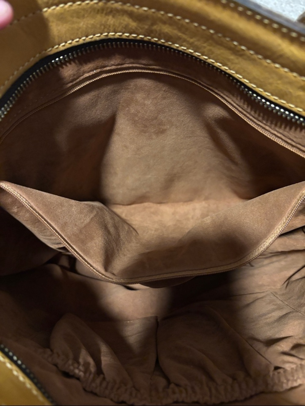 Patricia Nash Viana Tote Leather Brights Mustard Yellow - Picture 11 of 16